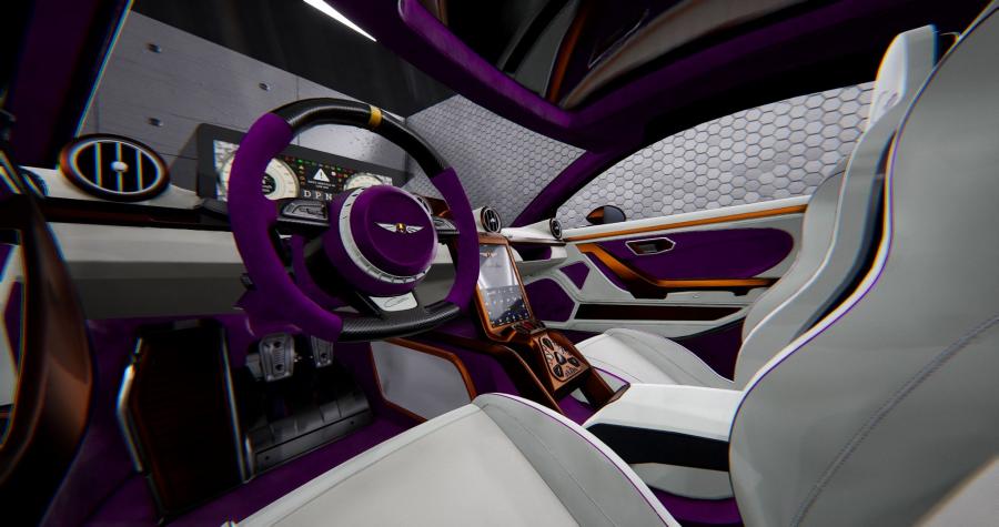 Интерьер Hispano-Suiza Carmen Fux Fuchsia 2020 года  (фото 4 из 5)